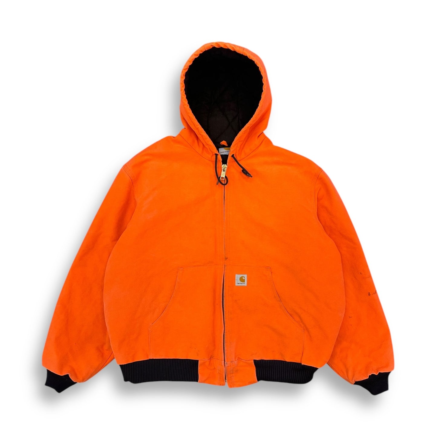 CAUTION ORANGE HOODED (XL)