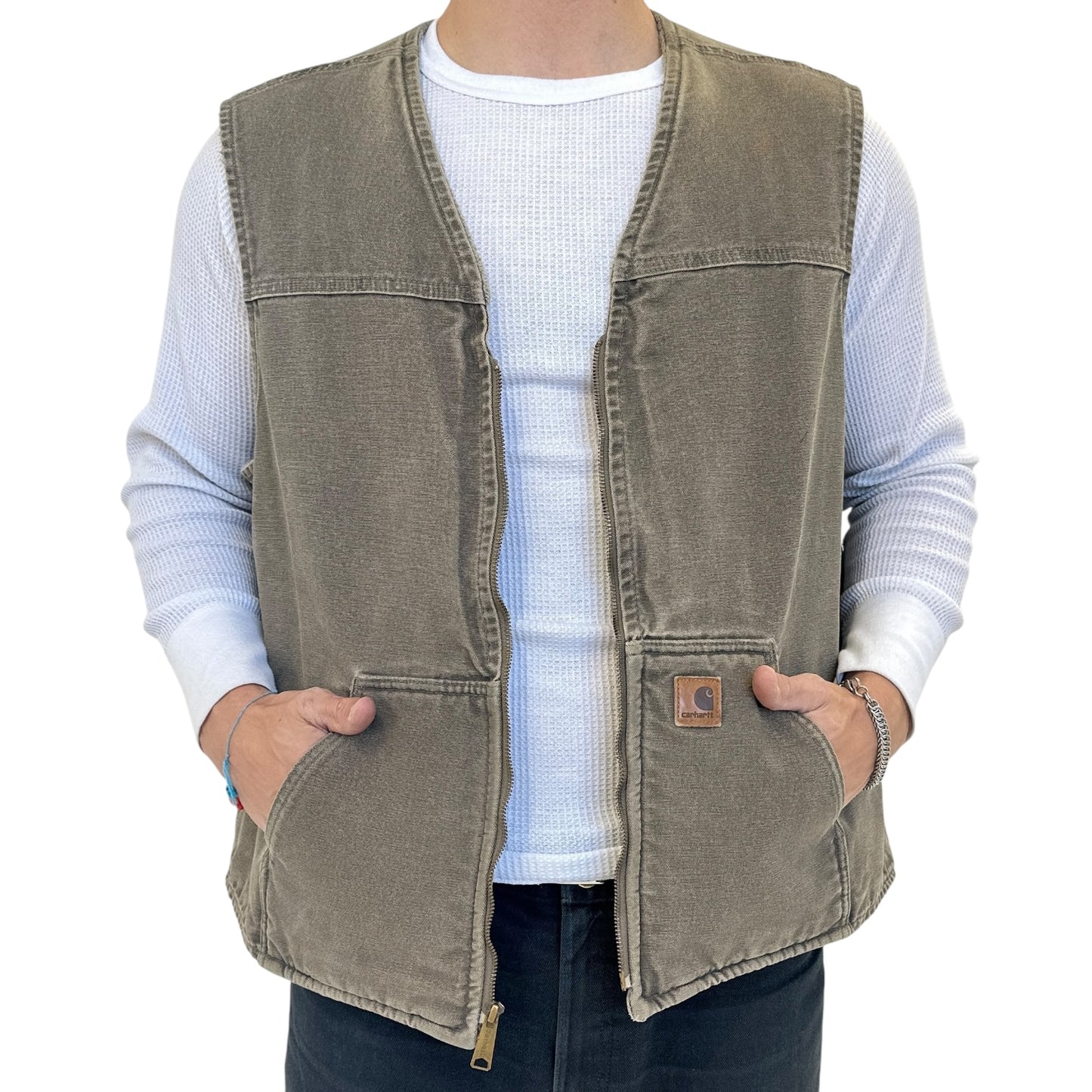 LIGHT BROWN VEST (XL)